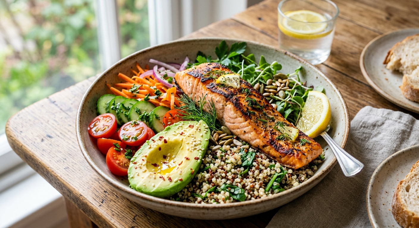 Proteinrig kost for styrket hud og glød